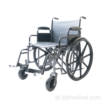 Cadeira de rodas manual não elétrica dobrável médica